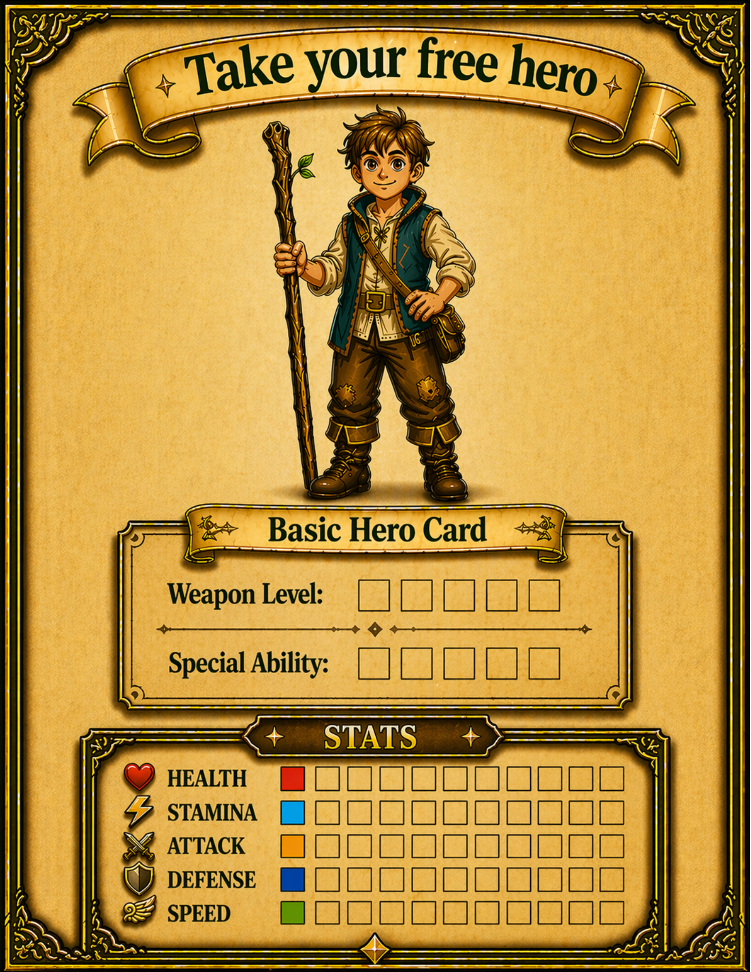 Statura hero card